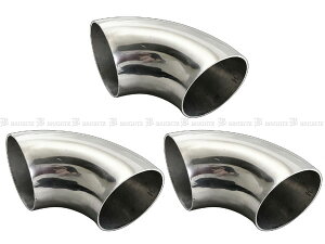 �y BRIGHTZ 63�� 90�x �X�e�����X�Ȃ��p�C�v�G���{ 1.2mm�� 3PC �z �y MUF�|JOI�|027�|3PC �z 63�p�C 63�� 90°