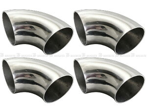 �y BRIGHTZ 63�� 90�x �X�e�����X�Ȃ��p�C�v�G���{ 1.2mm�� 4PC �z �y MUF�|JOI�|027�|4PC �z 63�p�C 63�� 90°