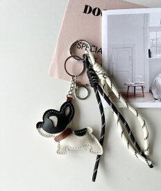 DOG ドッグチャーム 犬モチーフチャーム バッグチャーム バッグアクセサリー じゃらじゃらつけ 韓国チャーム キーホルダー チワワ フレブル ボストンテリア キーホルダー チェーン