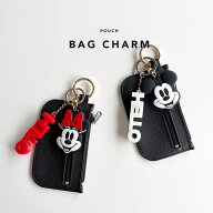 【5％オフクーポン◆ポイントUP】HELLO ロゴ入りキーホルダー オールド キャラクターチャーム エコレザー…