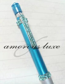 シャープペンシル クルトガ ハイグレード◎『crysty パヴェ morestyle』◎＜ブルー＞キラキラクリップスワロフスキークルトガ/KURUTOGA/三菱uniキラキラ 可愛い シャーペン0.5mm