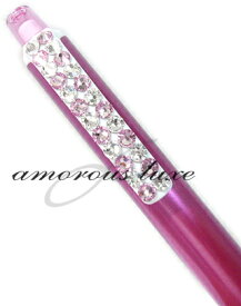 シャーペン クルトガ シャープペンシル◎『ピンクル』◎シャープペンシル おしゃれ スワロフスキー シャープペンスワロフスキークルトガ/KURUTOGA/三菱uniキラキラ かわいい シャーペン0.5mm/ピンク台芯がふとらない♪