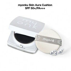 myonk skin aura cushion NbVt@f[V SPF50+ PA+++ Ă~ XLPA im_Ch xAfmR[Q GfCX|{GLX Jo[ ꂸ n ܂ł