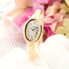 カルティエ ベニュワール ドゥ カルティエ ウォッチ スモール WGBA0025 付属品完品 CARTIER 中古レディース 腕時計 送料無料