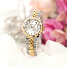 【60回払いまで金利0%】ロレックス デイトジャスト28 279173G シルバー ジュビリーブレスレット 付属品完品 ROLEX 新品レディース 腕時計 送料無料