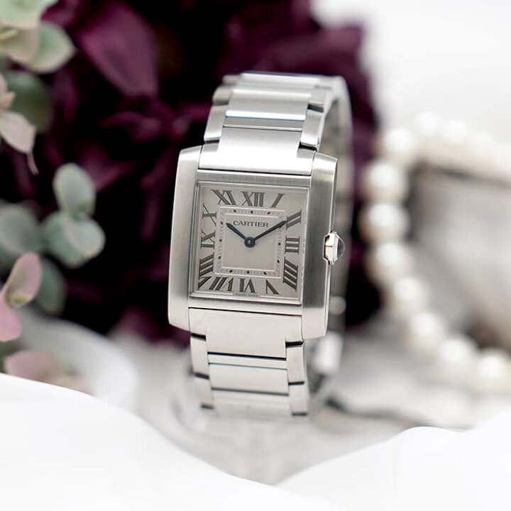 楽天市場】カルティエ タンクフランセーズ MM WSTA0074 CARTIER 新品  