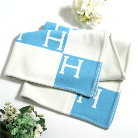 エルメス ベビープレード 《アヴァロン》 ブランケット ジェニエーヴル / ブラン H102704M 12 HERMES 新品ホームグッズ ブランド小物 送料無料