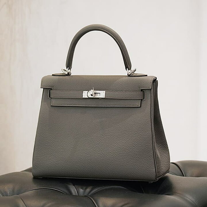 楽天市場】エルメス ケリー25 内縫い トゴ エタン シルバー金具 HERMES  