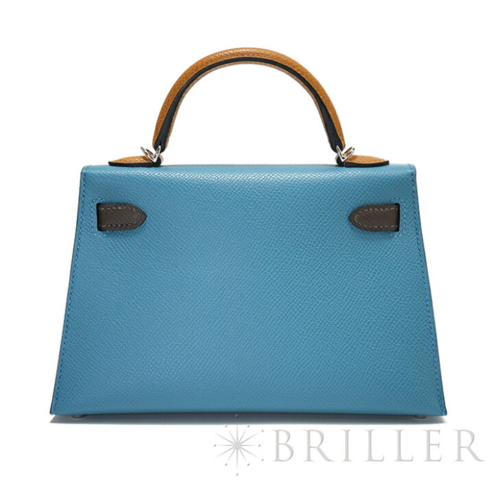 写真入れ】HERMES エルメス ミニ フォトケース 二つ折り ブルージーン 