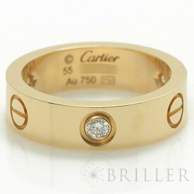 カルティエ ラブリング イエローゴールド ダイヤモンド B4032455 CARTIER 新品リング ブランドジュエリー 送料無料