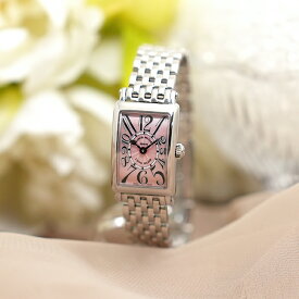 フランクミュラー ロングアイランド プティ 802QZ シルバー 【アウトレット】 FRANCK MULLER 新品レディース 腕時計 送料無料