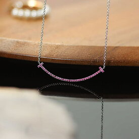 【60回払いまで金利0%】ティファニー ティファニーT スモール スマイル ペンダント 60698090/60698082 TIFFANY & Co. 新品ネックレス ブランドジュエリー 送料無料