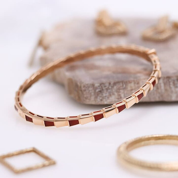 楽天市場】ブルガリ セルペンティ ヴァイパー バングル Mサイズ  