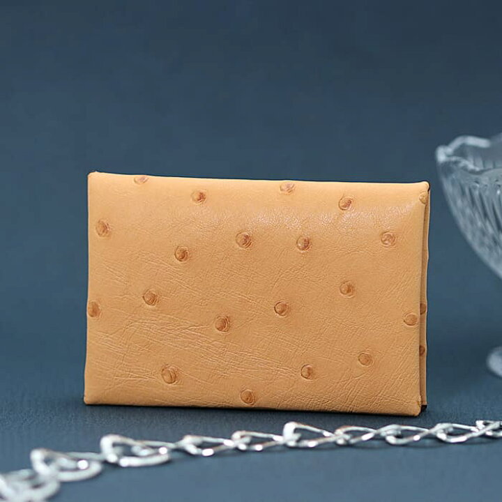 楽天市場】エルメス カルヴィ オーストリッチ ゴールド シルバー金具  