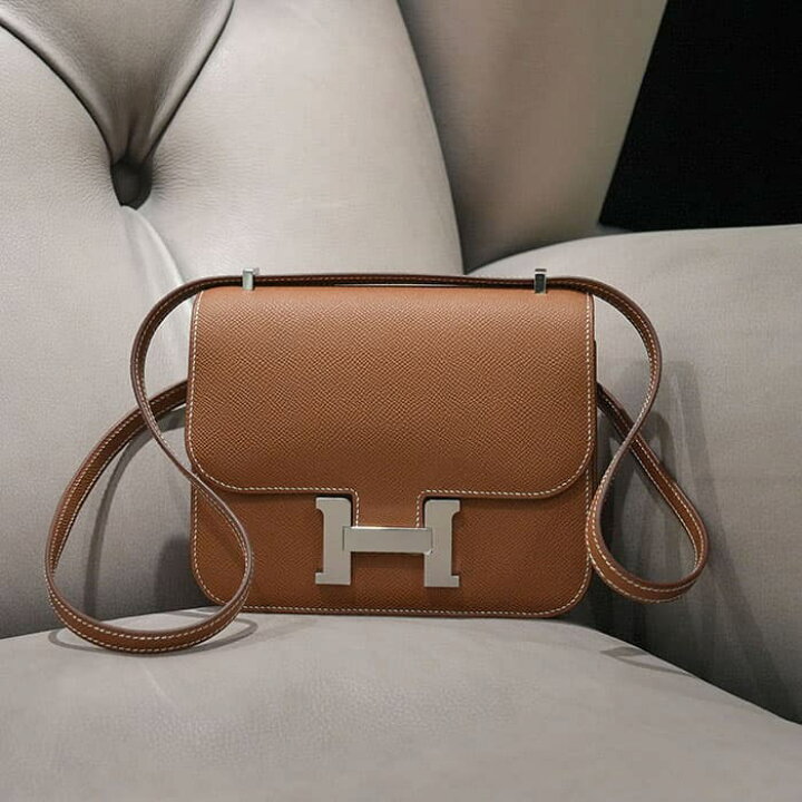 楽天市場】エルメス コンスタンス ミニ ミロワール エプソン ゴールド  