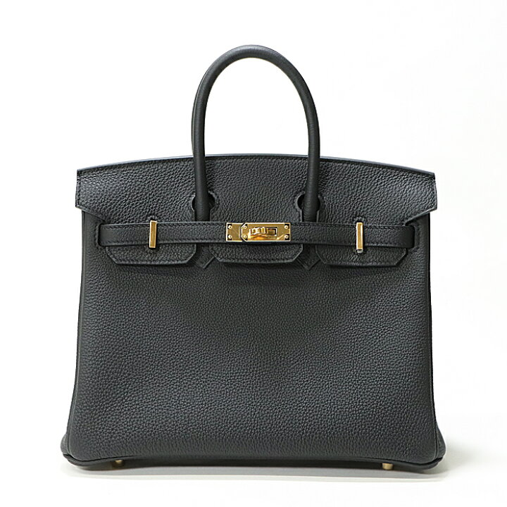 楽天市場】エルメス バーキン25 トゴ ブラック ゴールド金具 HERMES 