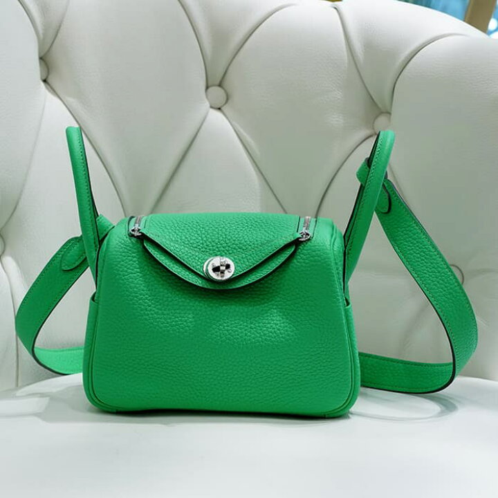 楽天市場】エルメス リンディミニ トリヨンクレマンス ヴェール 