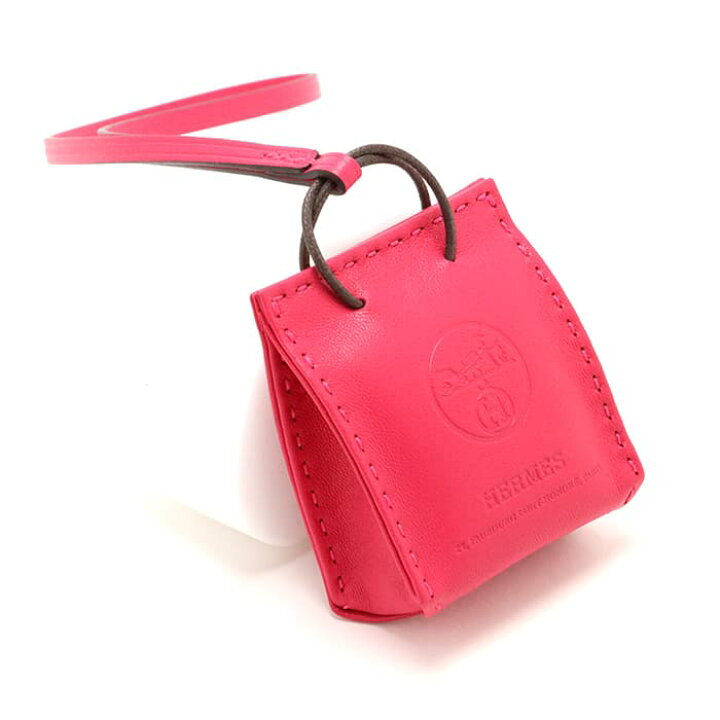 楽天市場】エルメス サックオランジュチャーム ローズメキシコ HERMES 