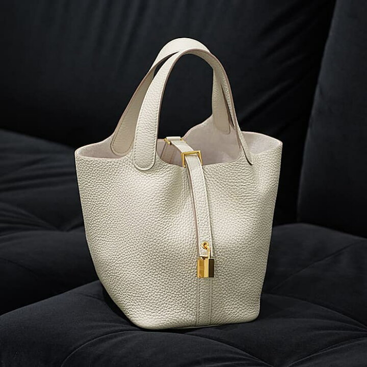 楽天市場】エルメス ピコタンロックPM トリヨンクレマンス ベトン  