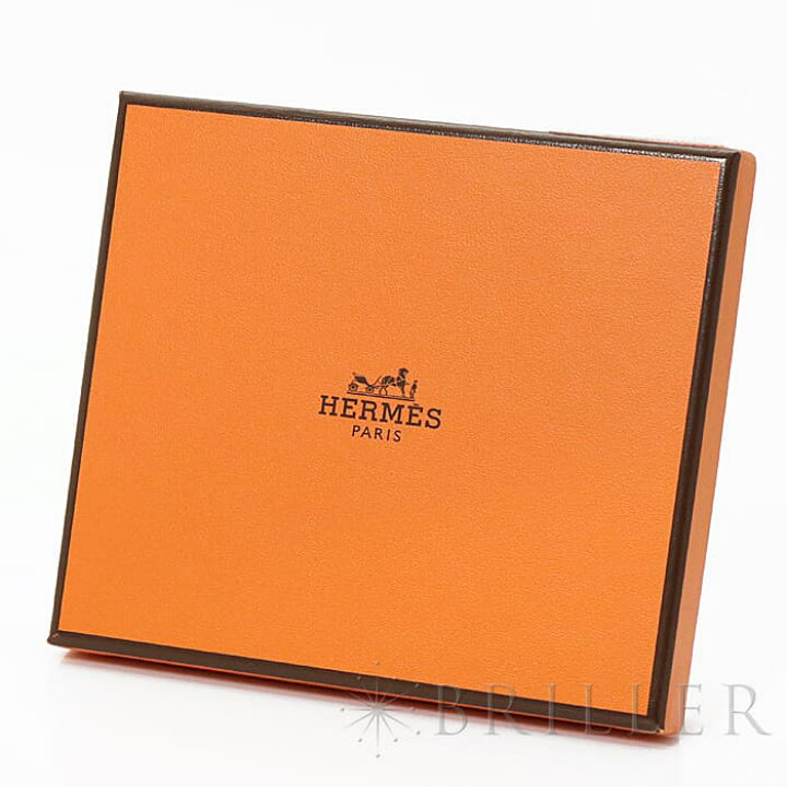 楽天市場】エルメス ドゴンカード トゴ オレンジ シルバー金具 HERMES 