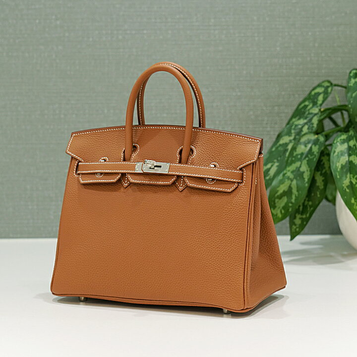 楽天市場】エルメス バーキン25 トゴ ゴールド シルバー金具 HERMES  