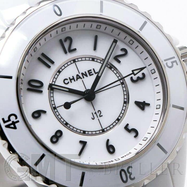 楽天市場】シャネル J12 ホワイトセラミック 33mm H5698 CHANEL 新品  