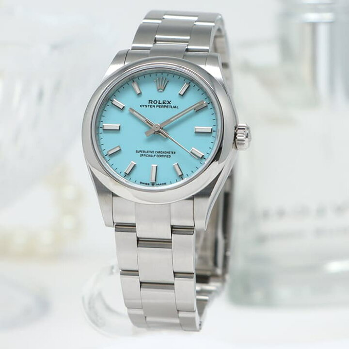 楽天市場】ロレックス オイスターパーペチュアル31 277200 ターコイズ  