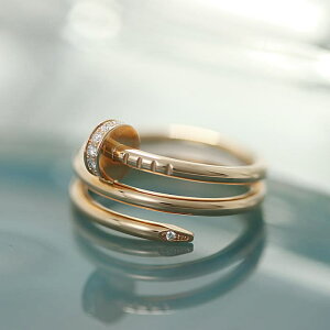 カルティエ ジュストアンクル リング B4210849 9号 CARTIER 新品リング ブランドジュエリー 送料無料