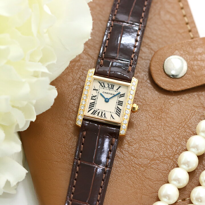 楽天市場】カルティエ タンクフランセーズ SM WE100151 CARTIER 中古  