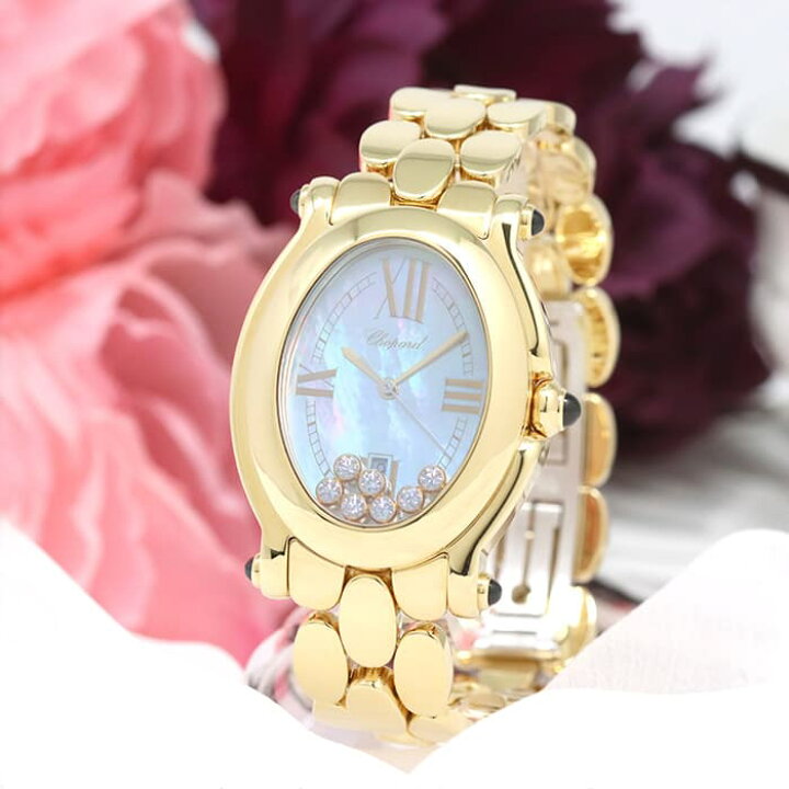 楽天市場】ショパール ハッピースポーツ オーバル 277085-0009 CHOPARD 