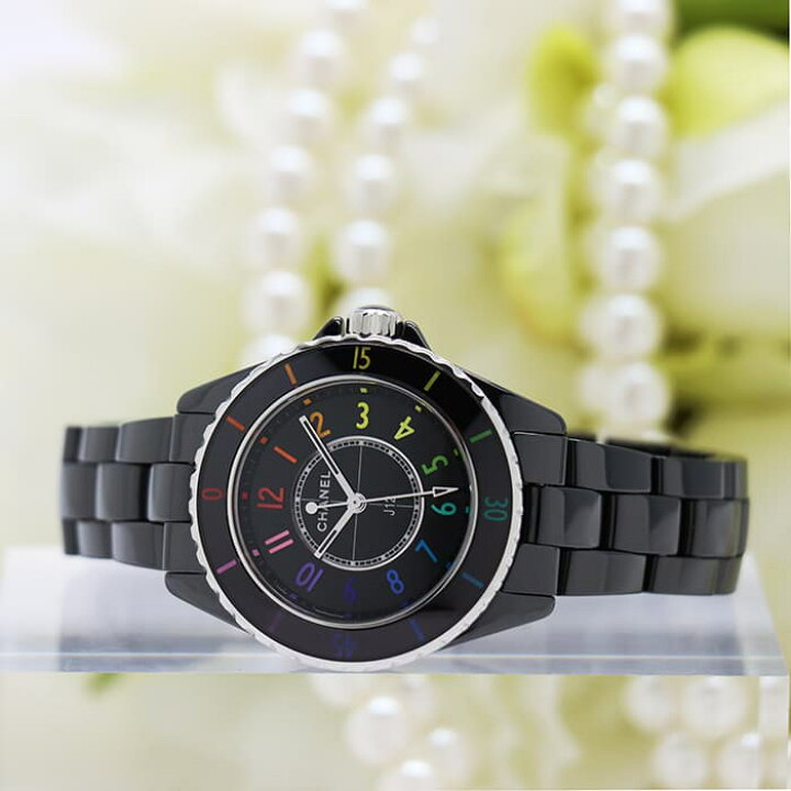 楽天市場】シャネル J12 エレクトロ 33mm H7121【世界限定1255本 