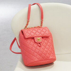 �V���l�� �o�b�N�p�b�N �����X�L�� �s���N �S�[���h���� A69964 B00250 N0412 CHANEL CHANEL �V�i���f�B�[�X �u�����h�o�b�O ��������