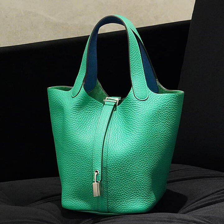 楽天市場】エルメス ピコタンロックエクラPM トリヨン ミント/ヴェール  