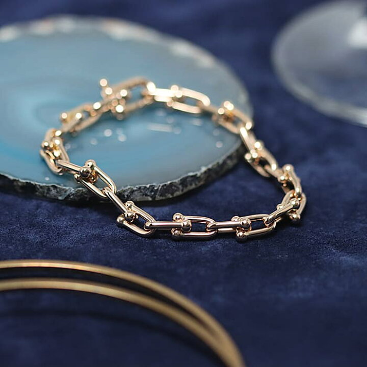 楽天市場】ティファニー ハードウェア スモール リンクブレスレット  