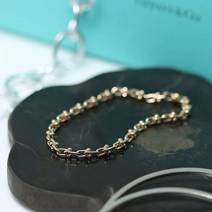 楽天市場】ティファニー ハードウェア マイクロ リンク ブレスレット  