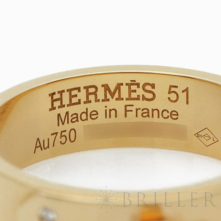 楽天市場】エルメス ケリー リング PM ピンクゴールド HERMES 中古 