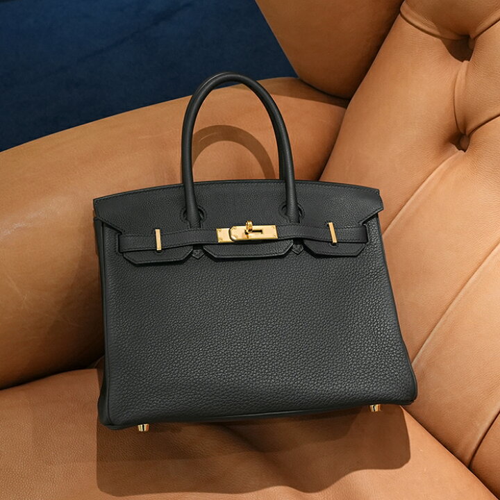 楽天市場】エルメス バーキン 30 トゴ ノワール（ブラック) ゴールド  