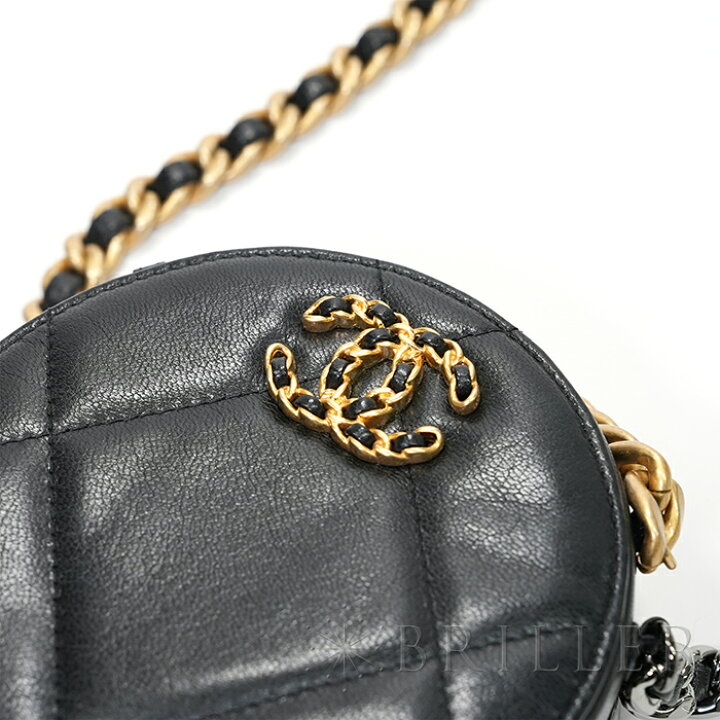 楽天市場】シャネル CHANEL19 ラウンド クラッチ チェーン ショルダー 