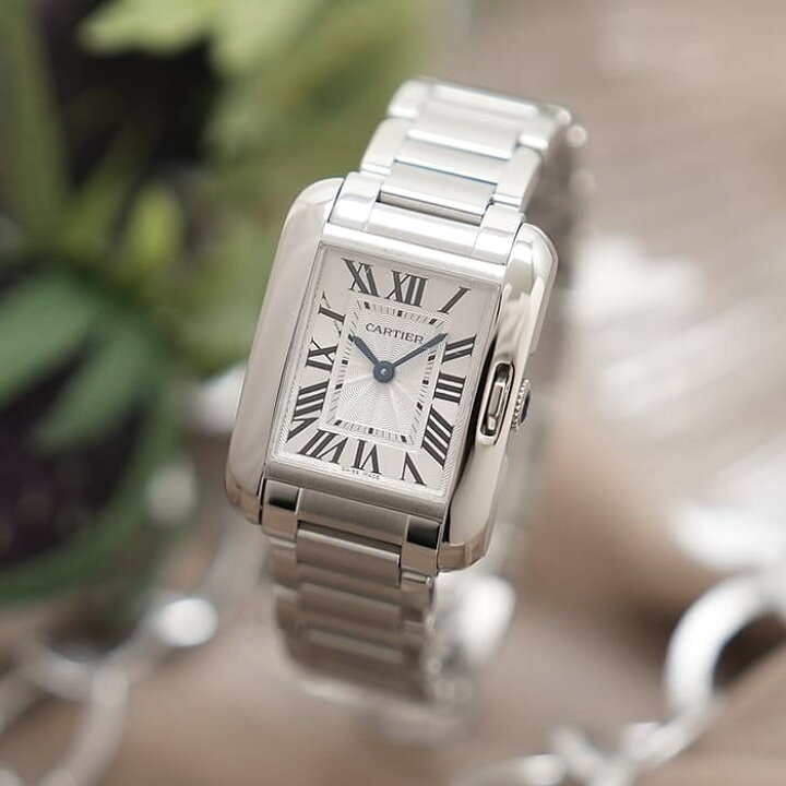 楽天市場】カルティエ タンクアングレーズ SM W5310022 CARTIER 中古  