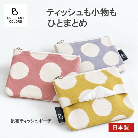 ポケットティッシュケース ミニ ポーチ 小物入れ かわいい ティッシュ ポーチ 小さめ おしゃれ 女性 プレゼント お礼 ギフト 実用的 ブランド 日本製 ドット柄 ティッシュ入れ