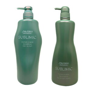 ■最大2100円OFFクーポン配布中■ ● セット販売 資生堂 サブリミック フェンテフォルテ シャンプー OS 1000ml + スカルプトリートメント 1000g サロン専売 美容室専売 洗い流す SHISEIDO