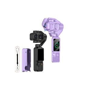 DJI Osmo Pocket 4P �p �ی�P�[�X ���C�z�� �P�[�X �S�ʕی� �W���o���ی� �����Y�ی� �n���h���J�o�[ �X�N���[���ی� ���[�P�[�X �[�d�Ή� �f�B�X�v���C�m�F�\ �����h�~�X�g���b�v�t�� �Ϗ�