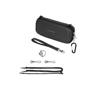 DJI Osmo Pocket 4P �X�^���_�[�h �R���{ �Ή� ���[�P�[�X PU���U�[ �ی�P�[�X �h�� �h�o �ϏՌ� �R���p�N�g �y�� 1/4�l�W�n���h���Ή� �A�N�Z�T���[���[ �X�g���b�v�t�� �J���r�i�t�� �����^�ѕ�
