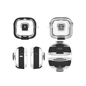 JBL Tune Flex �P�[�X ���� PC�f�� �C���z���E�w�b�h�z�� �A�N�Z�T���[ �N���A �J�o�[ CASE �ϏՌ� �����h�~ �Ɠ��ȃX�C�b�` ���S�ȃ��b�N�݌v �X�^���h�@�\ ���[ �ی� �n�[�h�P�[�X �֗� ���p �J