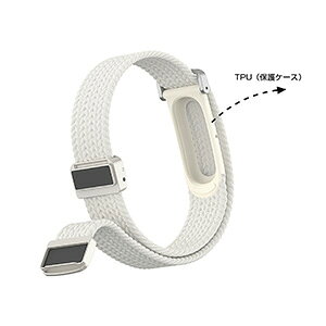 Google Fitbit Air �t�B�b�g�l�X�g���b�J�[ �p �i�C�����o���h �����x���g �L�k�҂݃o���h �}�O�l�b�g�o�b�N�� �}�O�l�b�g�� TPU�ی�P�[�X �X�}�[�g�E�H�b�`�o���h �y�� �ϋv�� �t�B�b�g�����Q 