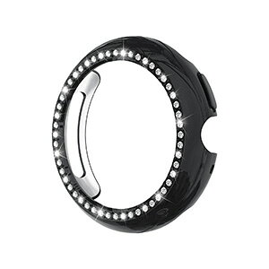 Google Pixel Watch 5 41/45mm �N���A�P�[�X �E�F�A���u���[���E�X�}�[�g�E�H�b�` �r�W���[�t�� PC�f�� �}���`�J���[ �V���v���� ���� �n�[�h�J�o�[ CASE �����Ռ� ���h�~ �֗� �y�� �S�ʕی� �l�C �O