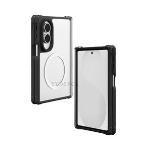 Samsung Galaxy Z Fold8 �N���A �P�[�X �ϏՌ� Galaxy Z Fold8 Ultra �J�o�[ �܂肽���݌^ �X�}�z�A�N�Z�T���[ PC�f�� �Ռ��z�� ���C�����X�[�d�Ή� �����₷�� �������� ������� �T���X�� �M�����N�V�[ Z