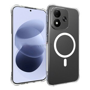 Redmi Note 17 Note 17 Pro �N���A�P�[�X �ϏՌ� ���b�L Redmi Note 17 Pro Max �J�o�[ �^�t�Ŋ�� TPU�f�ސ� ���C�����X�[�d�ɑΉ� �Ռ��z�� �����h�~ �l�C �������� ������� �J�b�R���� ���b�h�~�[ �m�[