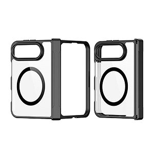iPhone Duo �P�[�X �N���A �J�o�[ �܂肽���݌^ ���� TPU+�v���X�`�b�N Qi�[�d ���C�����X�[�d �N���A�P�[�X �V���v�� Apple �A�b�v�� �A�C�t�H�� �f���I �ی�P�[�X �l�C ��������