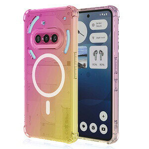 �i�b�V���O �t�H�� (3a) Nothing Phone (3a) Phone (3a) Pro �P�[�X �ϏՌ� �J�o�[ �ی�P�[�X �J���t�� �O���f�[�V���� �w�ʃ}�O�l�b�g���� ���� CASE �\�t�g�J�o�[ �Ռ��ɋ��� �X�g���b�v�z�[���t�� 